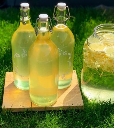 domáci bazový sirup