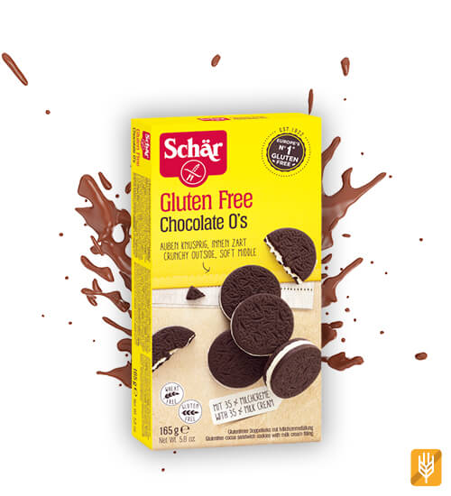 Chocolate Oś - čokoládové sušienky s mliečnym krémom