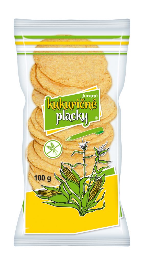 bezlepkové kukuričné placky