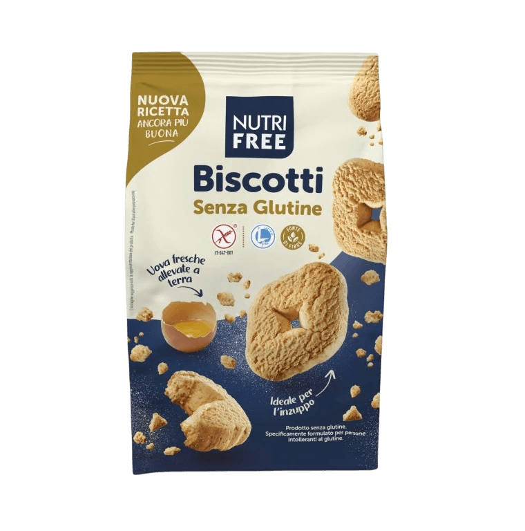 bezlepkové sušienky Biscotti del mattino - Nutri Free