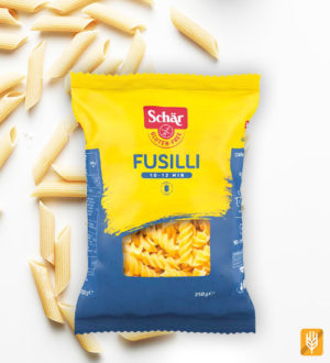 bezlepkové fusilli