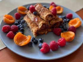 rolované francúzske toasty