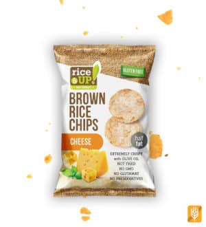 Rice UP - ryžové chipsy so syrom - bez lepku
