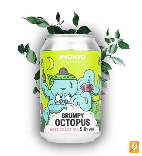 Pivo bez lepku Monyo Grumpy Octopus