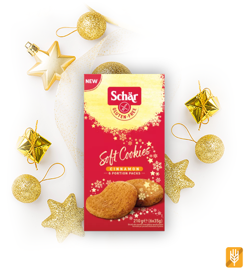 Vianočné bezlepkové škoricové cookies - Schär